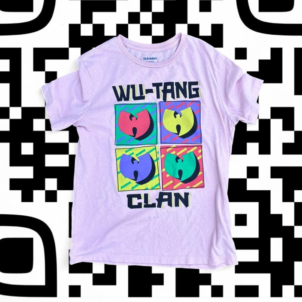 Old Navy Kids Wu-Tang Clan Graphic Tee - Dusty Pink (not as purple)